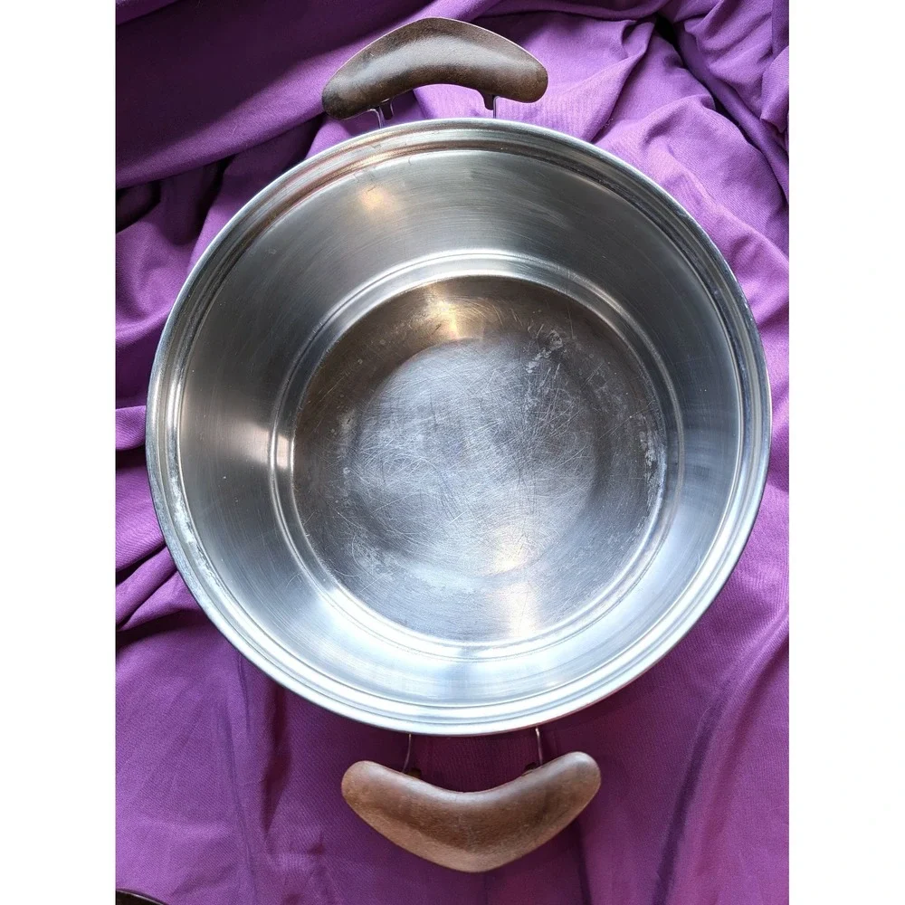 VTG Presto Pride Set Poacher 3.5QT & 6 QT + Lid Copper Bottom Stainless Cookware